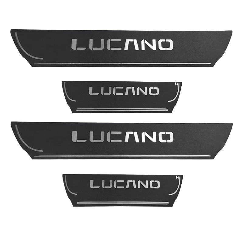 برچسب رکاب خودرو کالانیکس مدل REK-LUCANO-10309 مناسب برای لوکانو مجموعه 4 عددی