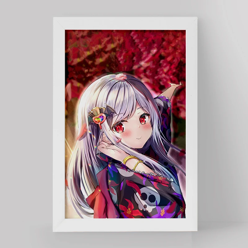 تابلو خندالو مدل انتیلن انیمه اورلرد Overlord کد 18336