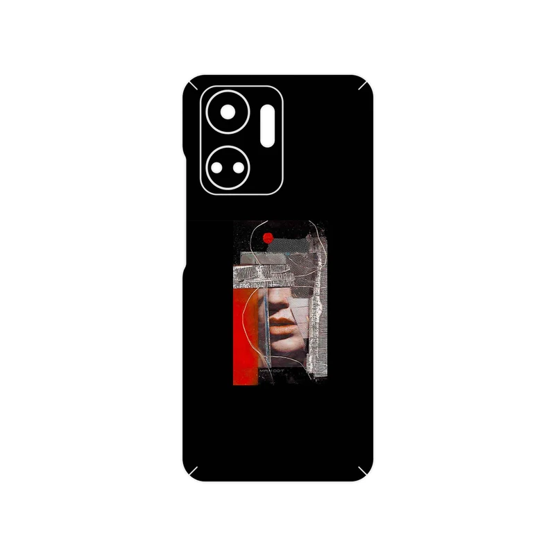 برچسب پوششی ماهوت مدل Collage of Mouth مناسب برای گوشی موبایل آنر X7a