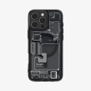 کاور اسپیگن مدل Ultra Hybrid Zero One مناسب برای گوشی موبایل اپل iPhone 16 ProMax
