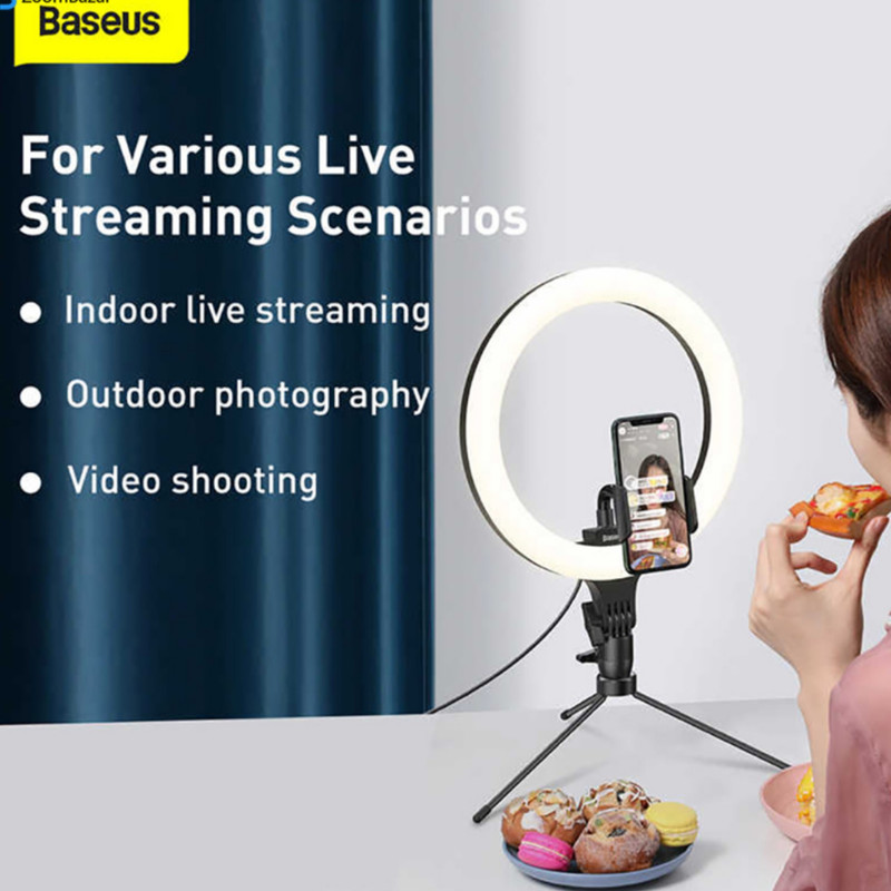 رینگ لایت باسئوس مدل 10Inch Light Ring