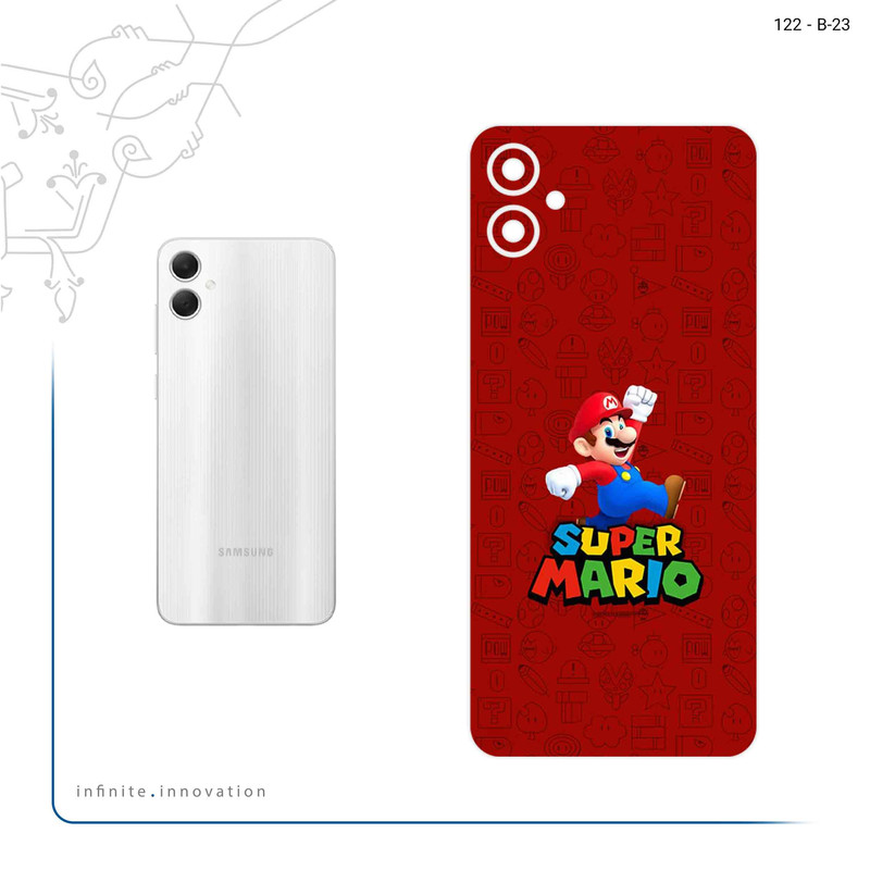 برچسب پوششی ماهوت مدل Super_Mario_Game مناسب برای گوشی موبایل سامسونگ Galaxy A05