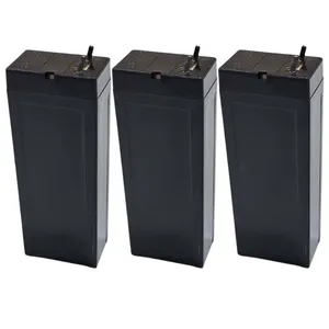 باتری سیلد اسید 4 ولت 1100 میلی آمپر ساعت مدل KSRE-1100 بسته 3 عددی