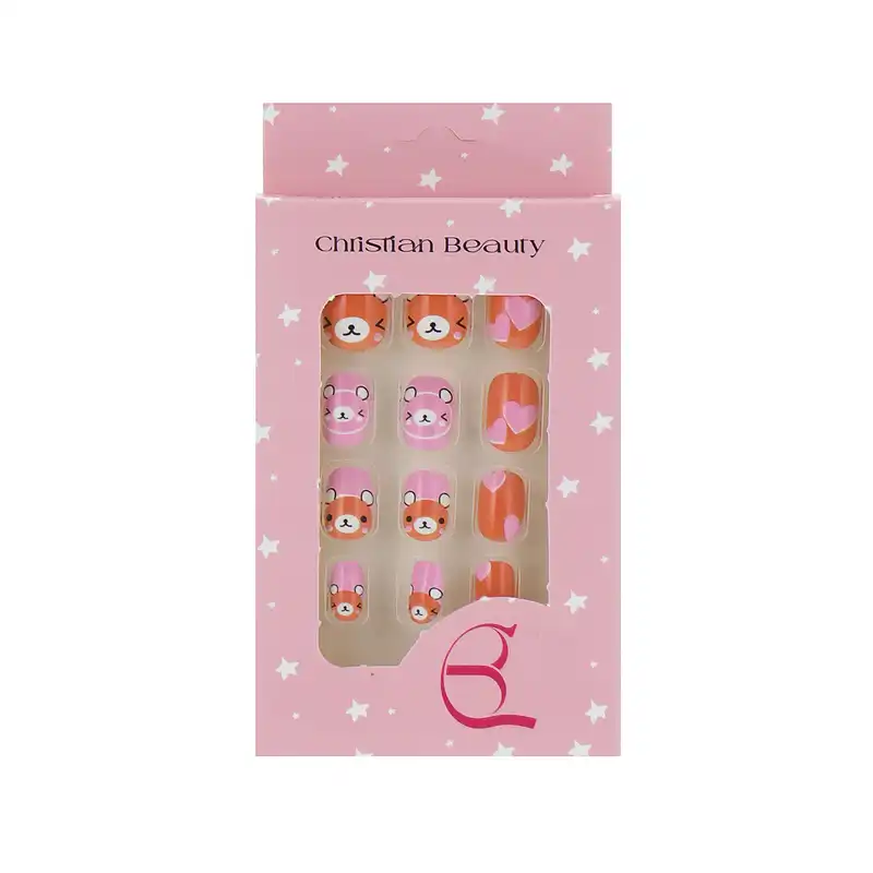 ناخن مصنوعی بچگانه کریستین بیوتی کد NM26 بسته 12 عددی