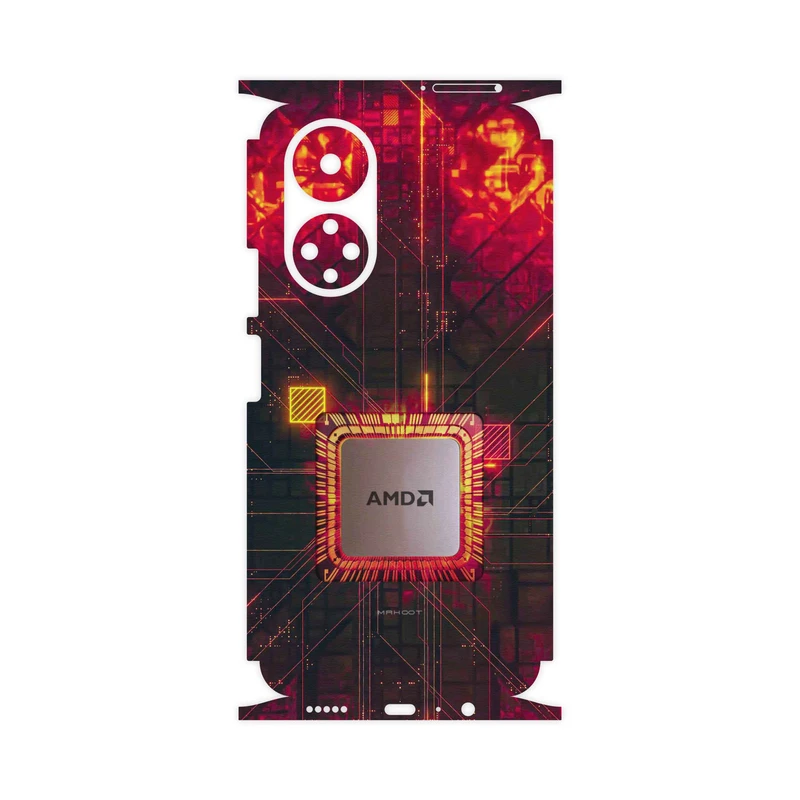 برچسب پوششی ماهوت مدل AMD-Brand-FullSkin مناسب برای گوشی موبایل آنر X7