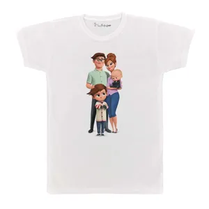 تی شرت بچگانه پرمانه طرح بچه رئیس کد pmt.4157