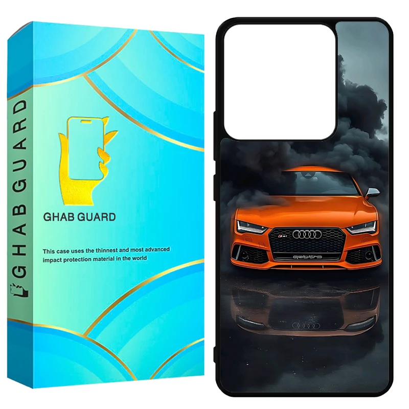 کاور قاب گارد طرح ماشین مدل GN144 مناسب برای گوشی موبایل شیائومی Redmi Note 14 4G