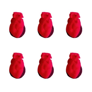 مگنت تزیینی مدل قلب مجموعه 6 عددی