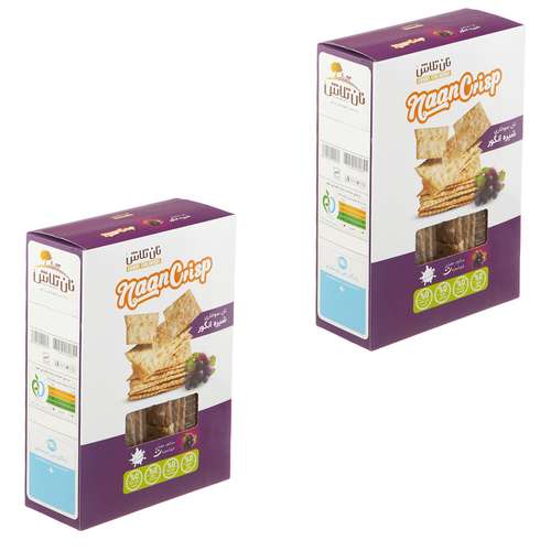 بیسکویت رژیمی حاوی شیره انگور تلاش - 300 گرم بسته 2 عددی