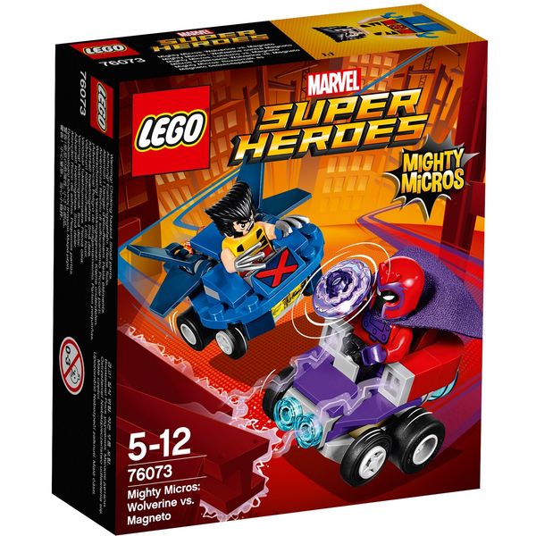 لگو سری Marvel Super Heroes مدل Mighty Micros Wolverine VS Magneto 76073 لگو سری Marvel Super Heroes مدل Mighty Micros Wolverine VS Magneto 76073