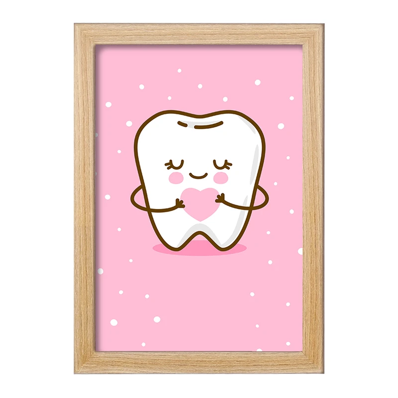 تابلو خندالو مدل دندان و دندان پزشکی کودکانه کد 36724