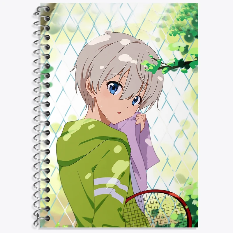 دفتر زبان 50 برگ خندالو مدل دو خط طرح سایکا انیمه جوانی کمدی رومانتیک من کد 32511