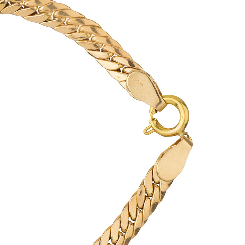 نیم ست طلا 18 عیار زنانه مدل حصیری DB001