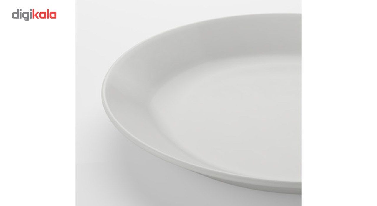 بشقاب میوه خوری ایکیا مدل Oftast سایز 19 - بسته 6 عددی main 1 5