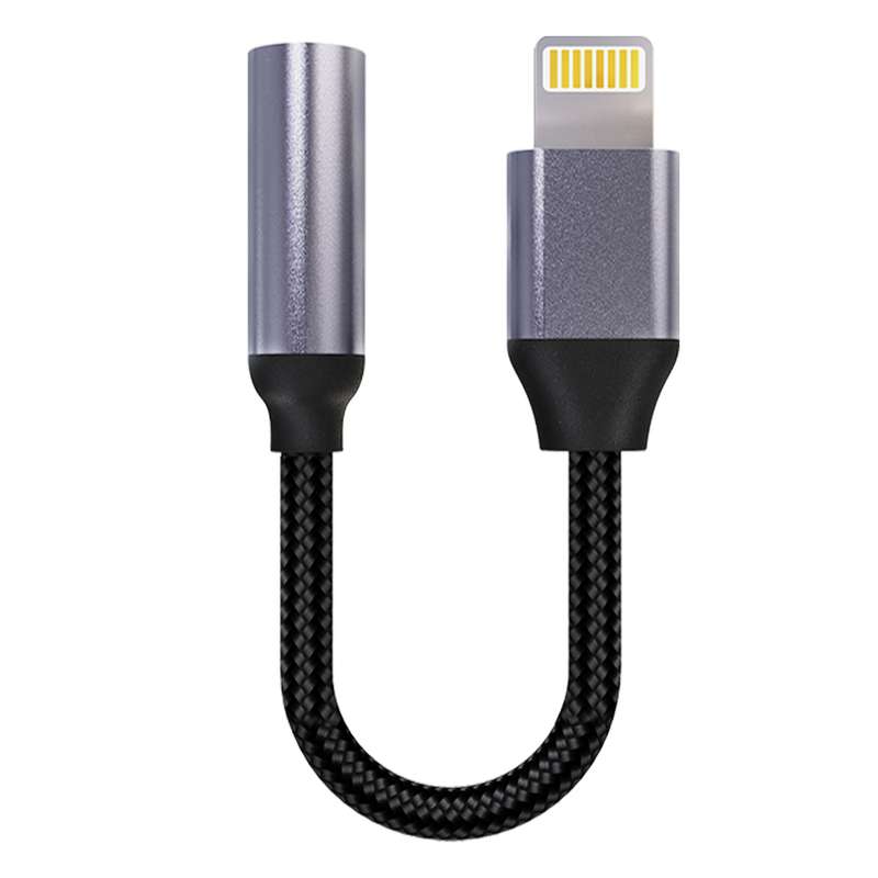 مبدل لایتنینگ به جک 3.5 میلی متری مدل AUX-BLT01