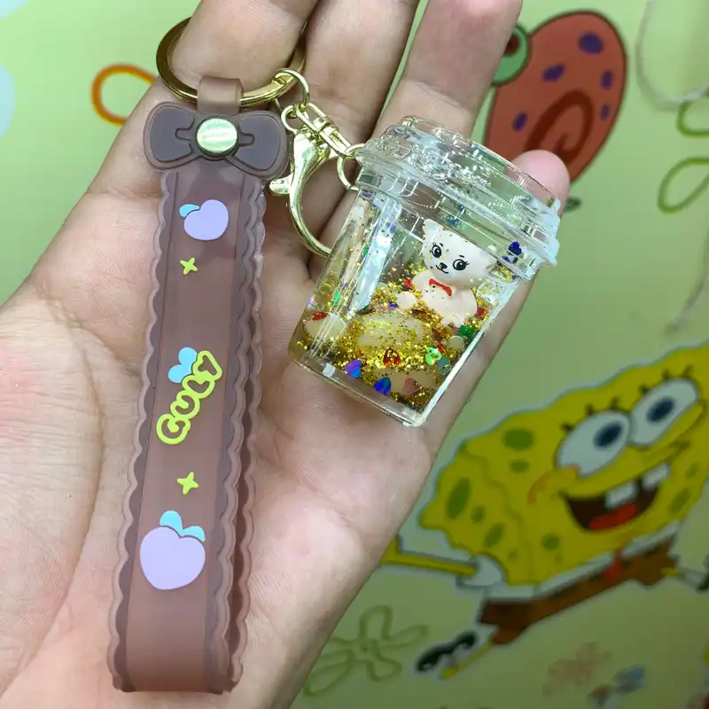 جاکلیدی مدل آکواریومی طرح ماگ قلبی LOVE