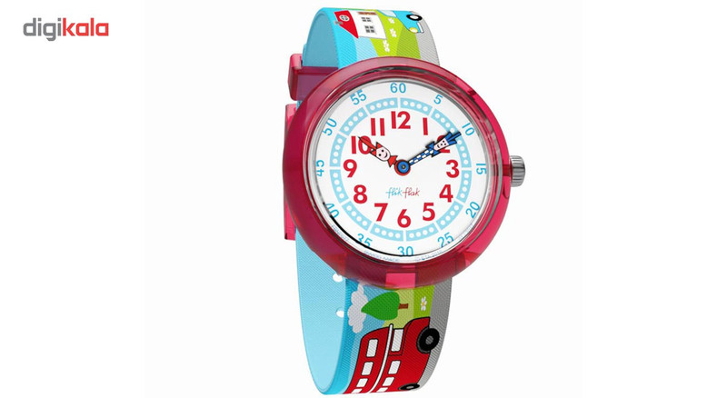 ساعت مچی عقربه ای بچه گانه فلیک فلاک مدل FBNP077