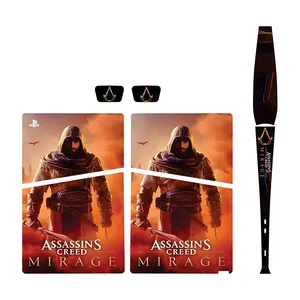  برچسب کنسول بازی پلی استیشن5 اسلیم دیجیتال توییجین وموییجین مدل assassins creed 14 مجموعه6 عددی