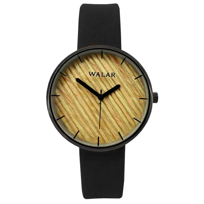 ساعت مچی عقربه ای والار مدل چوبی کد w-b1