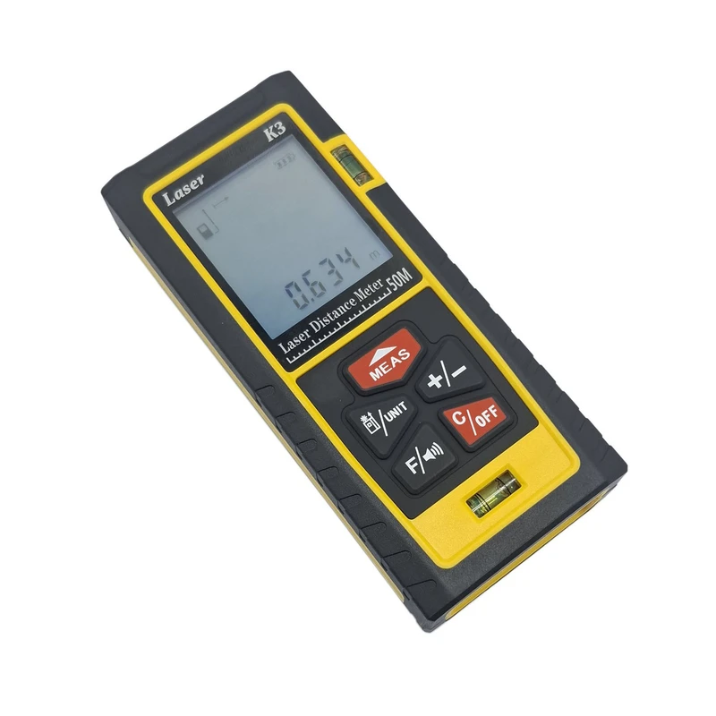 متر لیزری تات صنعت مدل 50M برد 50 متر