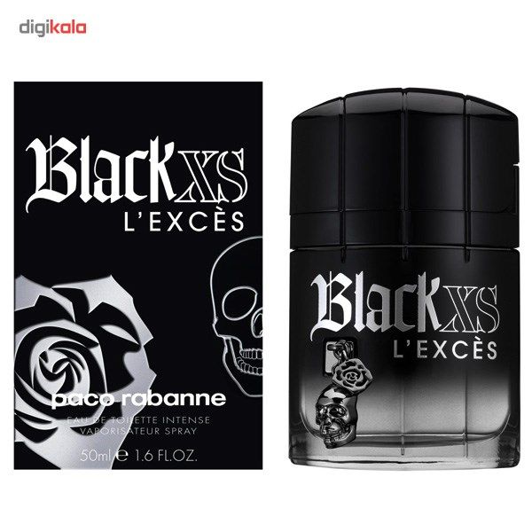 ادو تویلت مردانه پاکو رابان مدل Black XS L'Exces حجم 50 میلی لیتر -  - 4