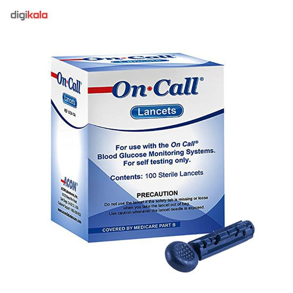 سوزن تست قند خون ایکان مدل On Call G124-10A