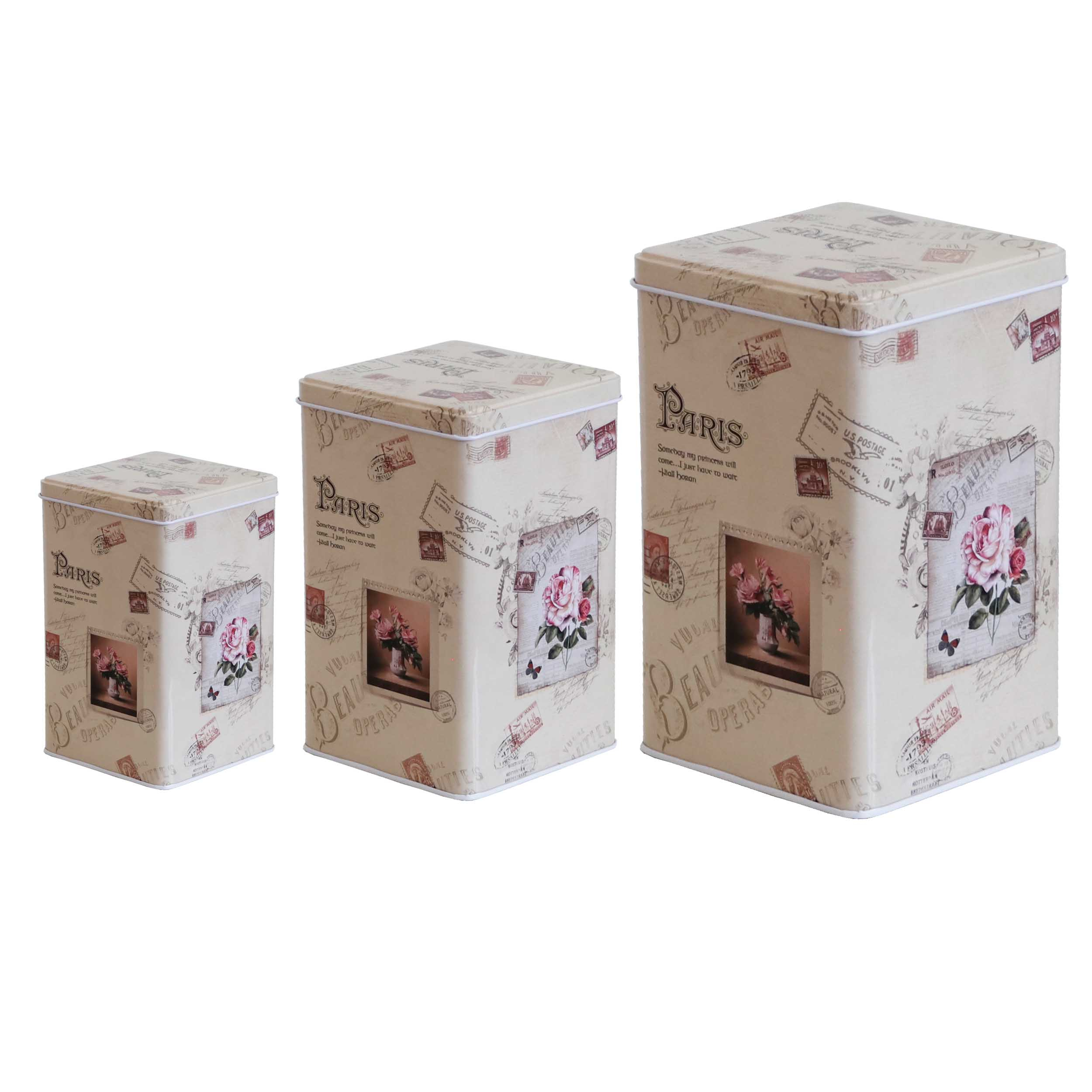 بانکه طرح گل مدل پاریس مجموعه سه عددی