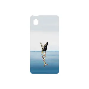 MAHOOT Collage of Sea Trash Cover Sticker for Huawei Shot X