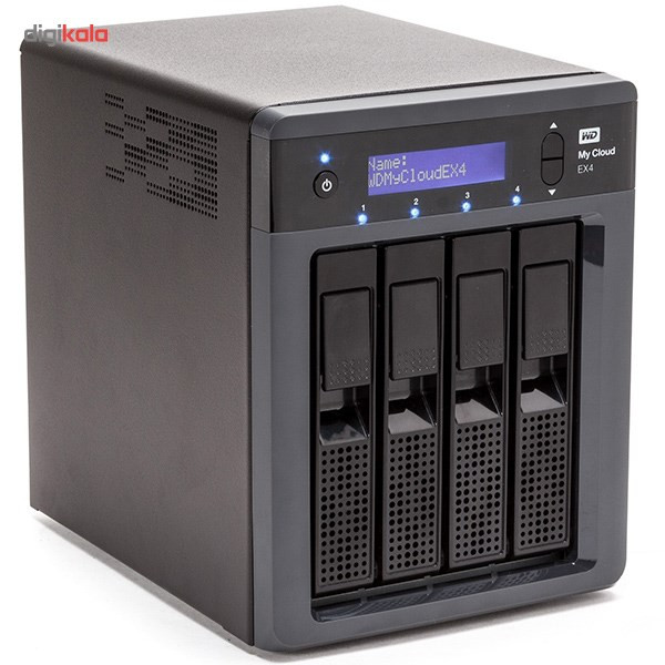 ذخیره ساز تحت شبکه وسترن دیجیتال مدل مای کلاود EX4 ظرفیت 8 ترابایت