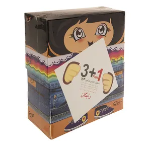 دستمال کاغذی گل پر مدل Doll - بسته 4 عددی