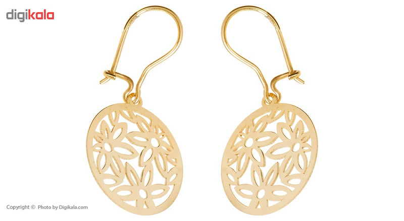 گوشواره طلا 18 عیار پندار گلد مدل GM42