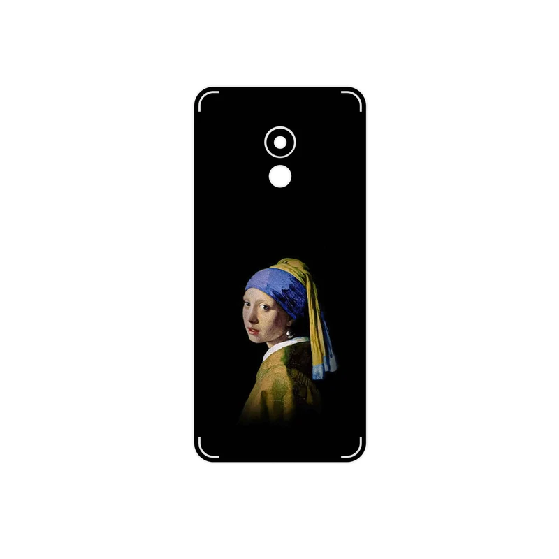 برچسب پوششی ماهوت مدل Girl with a Pearl Earring of Vermeer مناسب برای گوشی موبایل میزو Pro 6