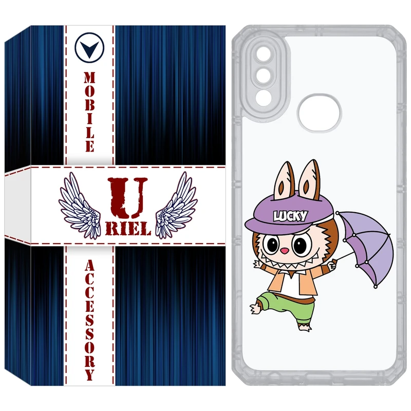 کاور یوریل مدل Clear کد 125 طرح لبوبو مناسب برای گوشی موبایل سامسونگ Galaxy A10S / M10S