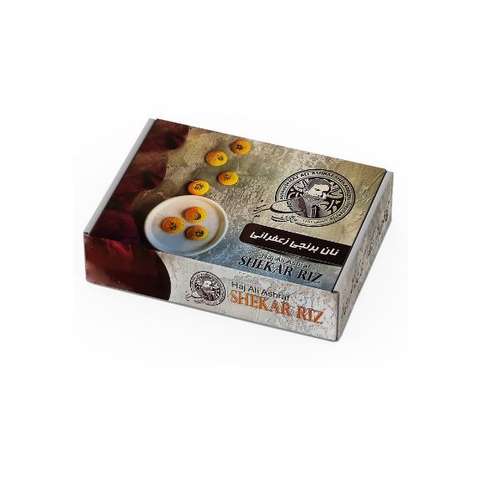 نان برنجی زعفرانی شکرریز - 700 گرم