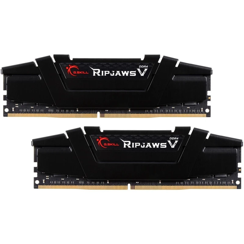 رم دسکتاپ DDR4 دو کاناله 3200 مگاهرتز CL16 جی اسکیل سری Ripjaws V ظرفیت 32 گیگابایت