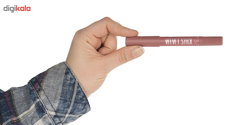 رژ لب مدادی اسنس سری Velvet Stick مدل Peoy Star شماره 02