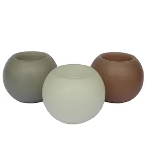 شمع بدون شعله کالیفرنیا کندل مدل CC32BRN - بسته 3 عددی