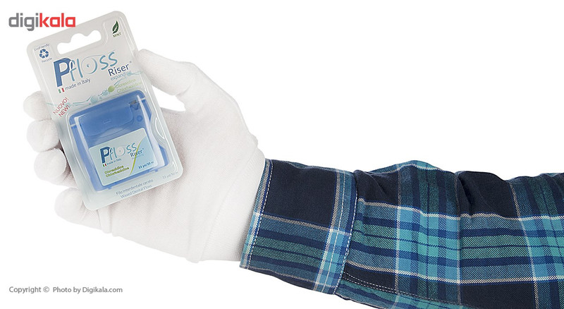 نخ دندان پی فلوس مدل Riser Expanding Clorexidina