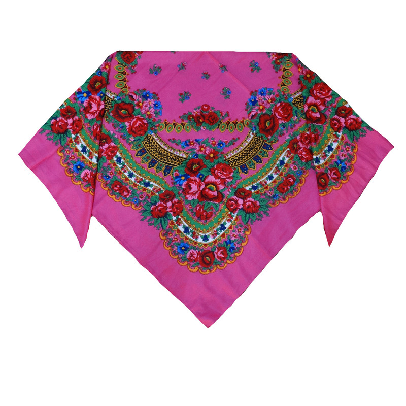 روسری زنانه مدل زمستانه ترکمن کد T60 p