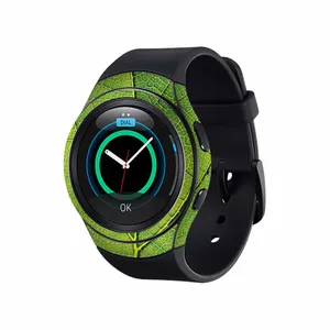 برچسب ماهوت طرح Leaf_Texture مناسب برای ساعت هوشمند سامسونگ Galaxy Gear S2
