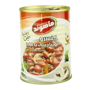 کنسرو لوبیا چیتی با قارچ ماهوند - 350 گرم