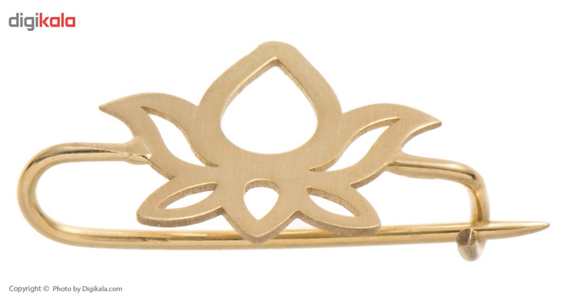 سنجاق سینه طلا 18 عیار رزا مدل PG28