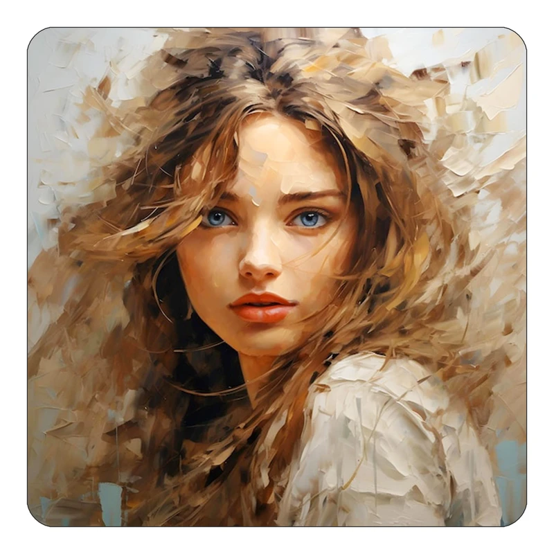 مگنت کاکتی طرح نقاشی رنگ روغن مدل mp70528