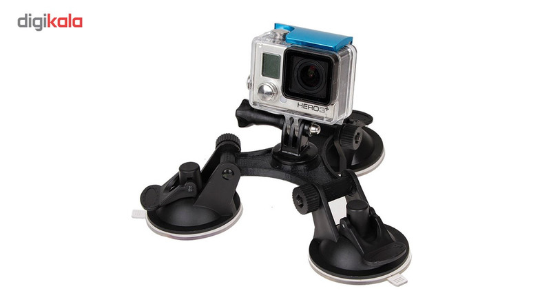 گیره و اتصال بادکشی پلوز مدل Suction Cup Mount مخصوص دوربین های گوپرو