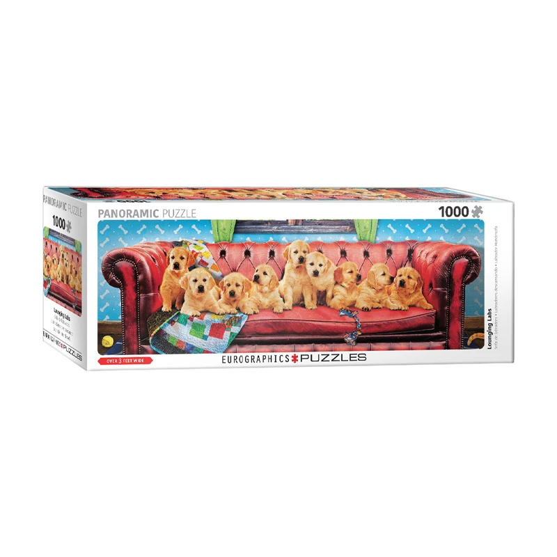 پازل 1000 تکه یوروگرافیکس پازلز مدل Lounging Labs كد 5629-6010