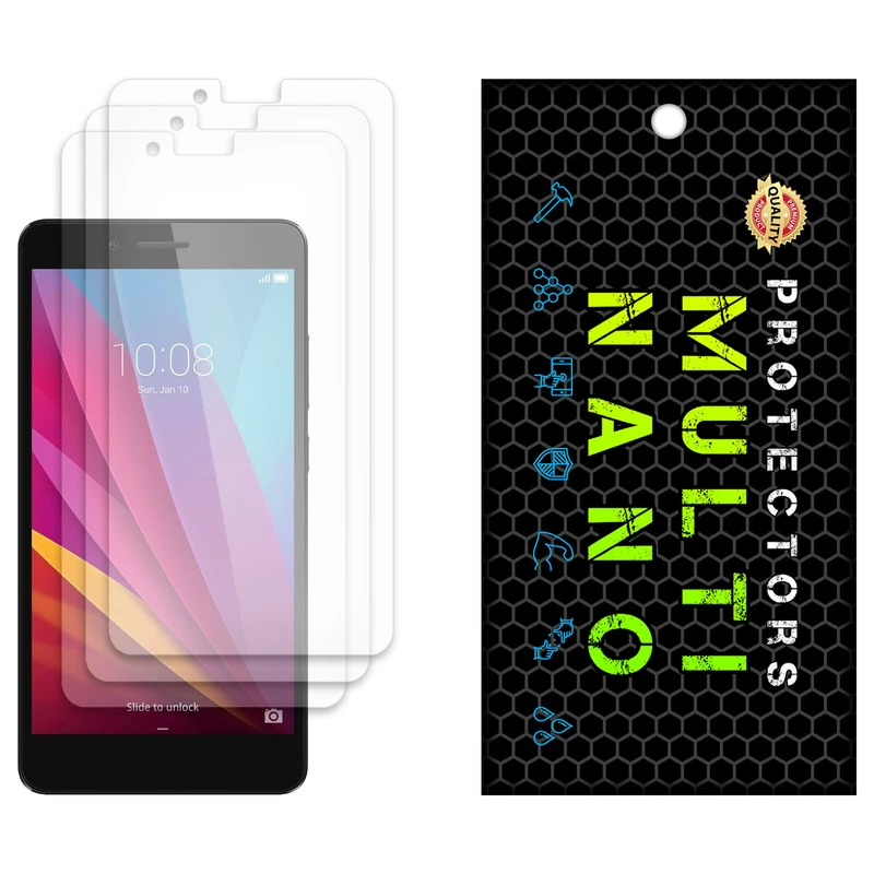 محافظ صفحه نمایش مات مولتی نانو مدل X-S3M مناسب برای گوشی موبایل آنر 5X بسته سه عددی