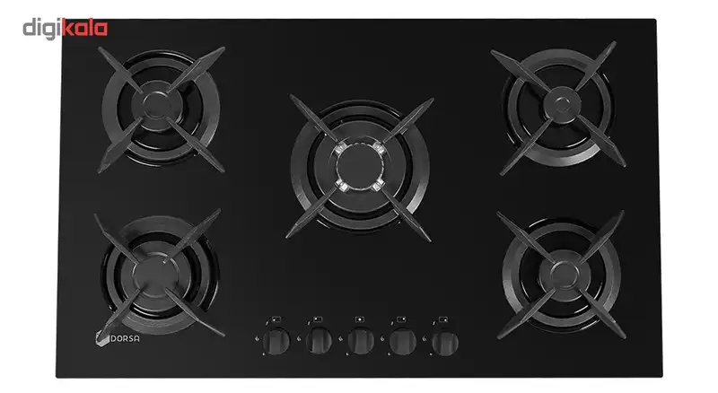 اجاق گاز صفحه ای درسا مدل مانا پنج شعله