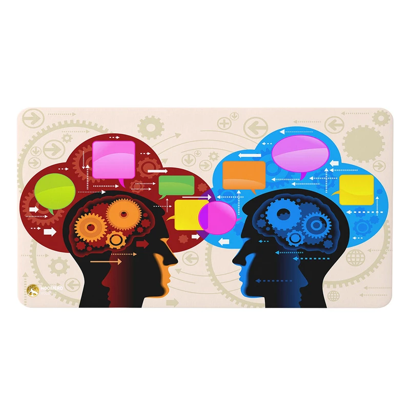 ماوس پد هومرو مدل MX901 طرح روانشناسی