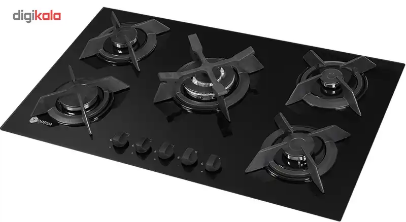 اجاق گاز صفحه ای درسا مدل مانا پنج شعله