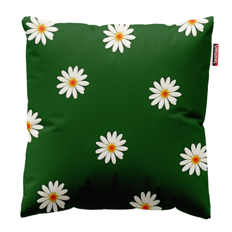  کوسن پاد آفرین طرح گل کد 4796 سایز 40*40 سانتی متر